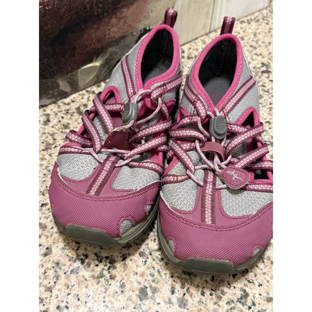 Chaco Girl's Pink Outcross 2 Hiking Water Shoes Size 13 EUC